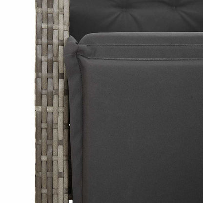 9-Delige Bistroset Met Kussens Poly Rattan 8