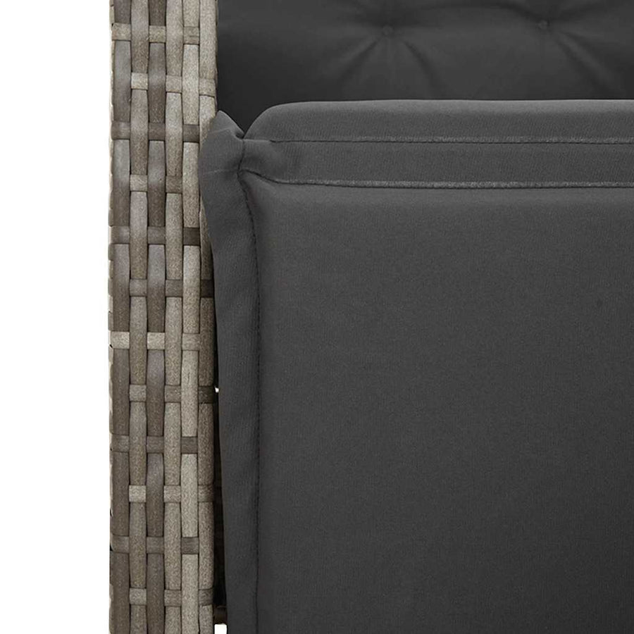 11-Delige Bistroset Met Kussens Poly Rattan 10