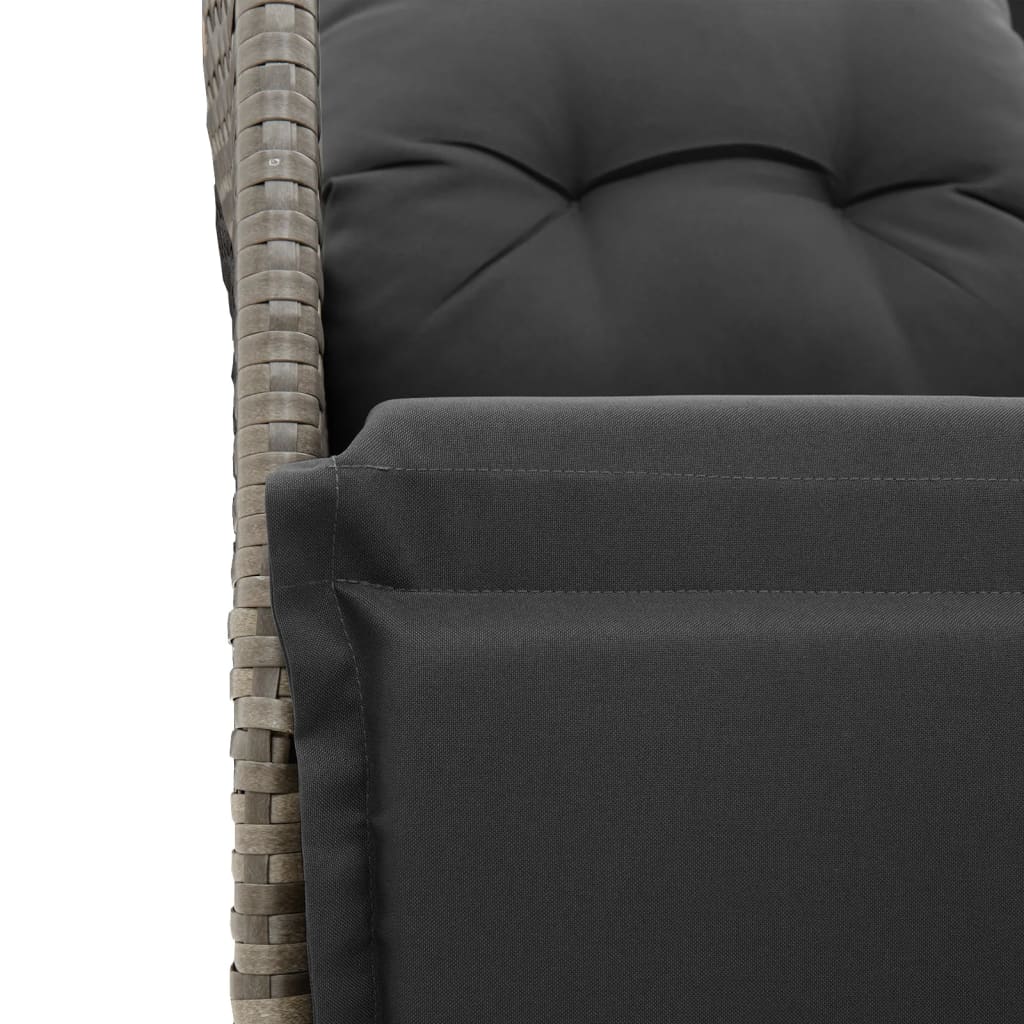 9-Delige Bistroset Met Kussens Poly Rattan 8