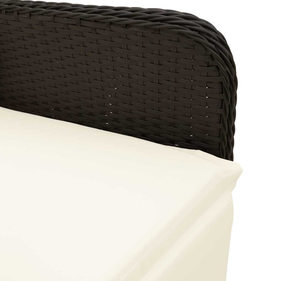 9-Delige Bistroset Met Kussens Poly Rattan 8