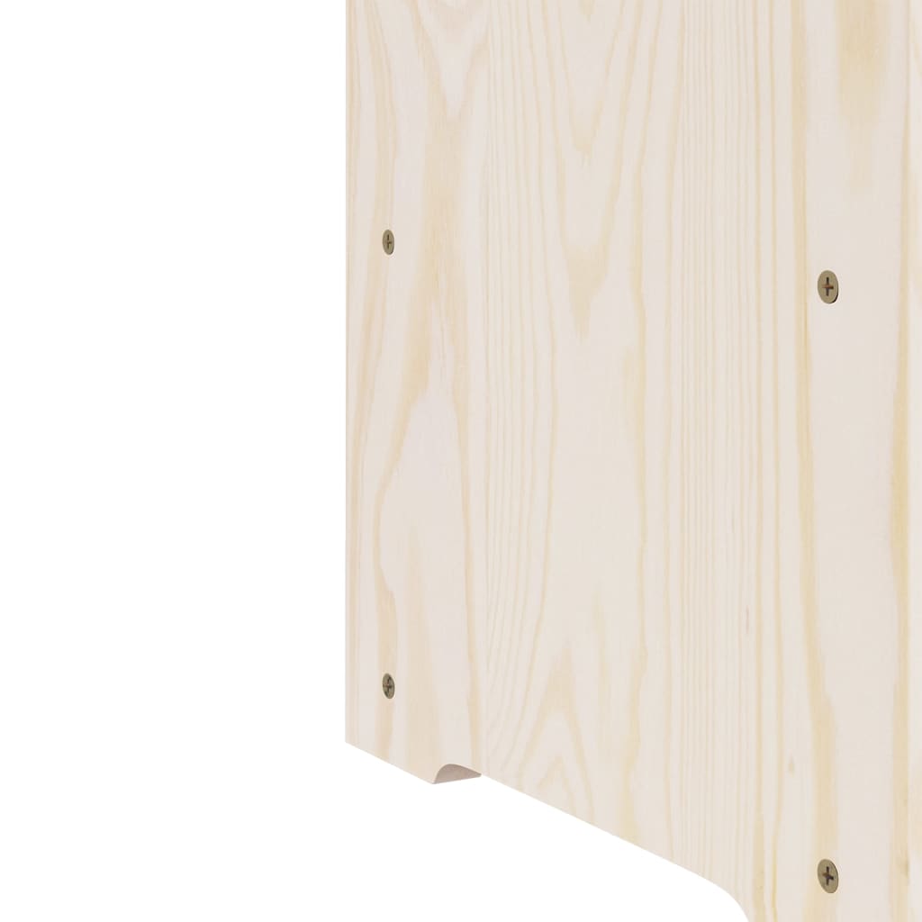 Wijnrek 33x25x37 cm massief grenenhout