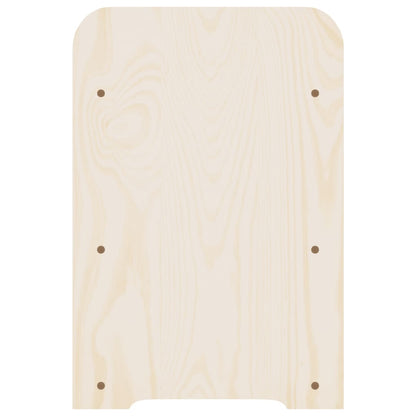 Wijnrek met bovenblad 33x25x37 cm massief grenenhout