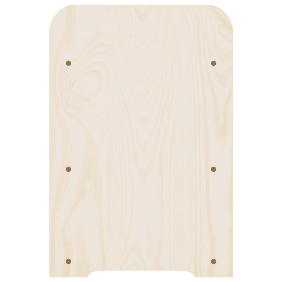 Wijnrek met bovenblad 33x25x37 cm massief grenenhout