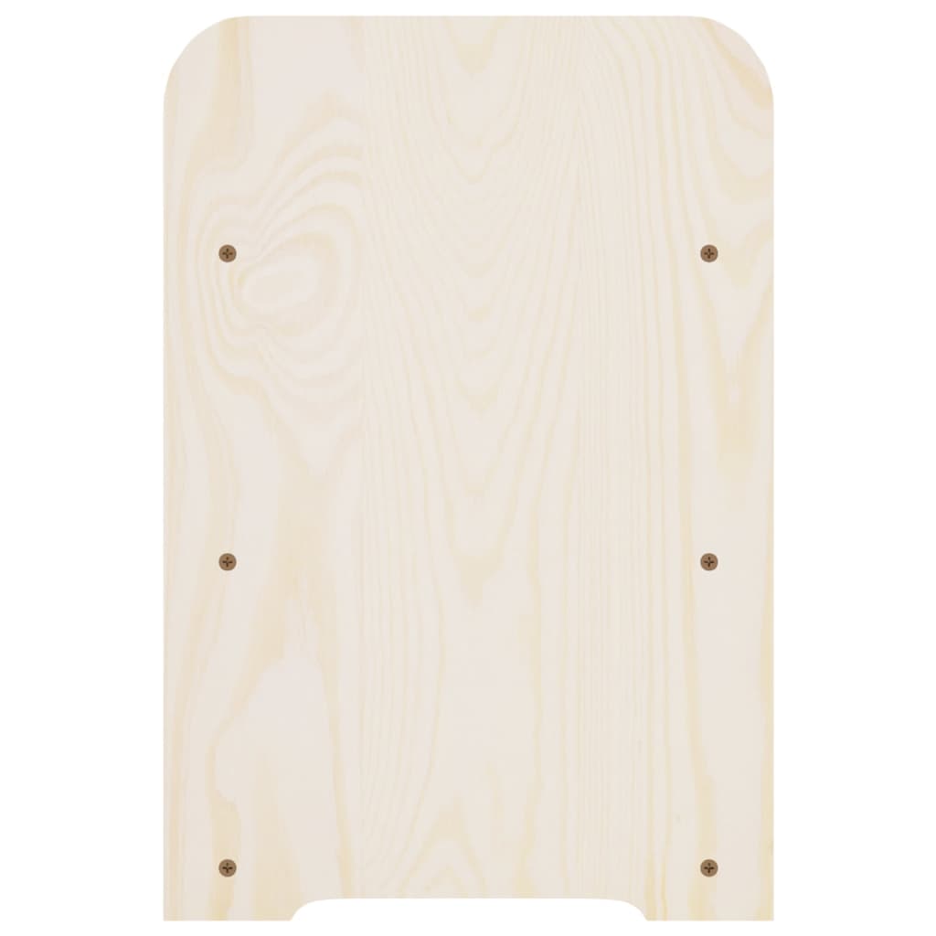Wijnrek 43x25x37 cm massief grenenhout