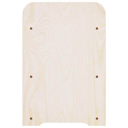 Wijnrek met bovenblad 43x25x37 cm massief grenenhout