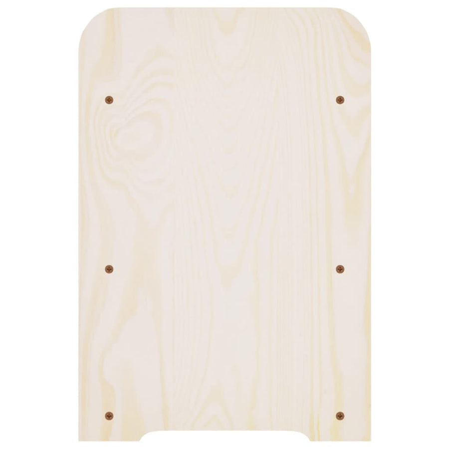 Wijnrek met bovenblad 43x25x37 cm massief grenenhout