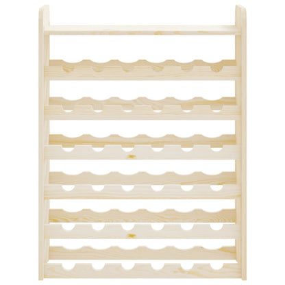 Wijnrek met bovenblad 67,5x25x87 cm massief grenenhout