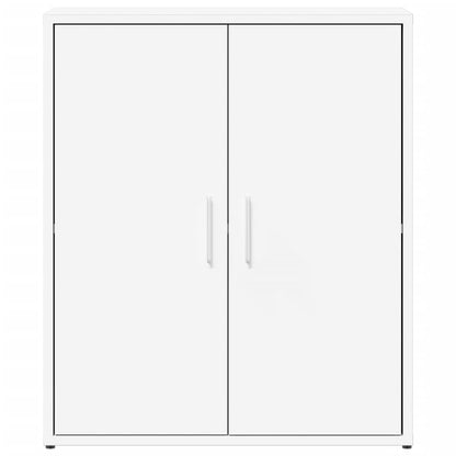 Dressoirs 2 st 60x31x70 cm bewerkt hout wit
