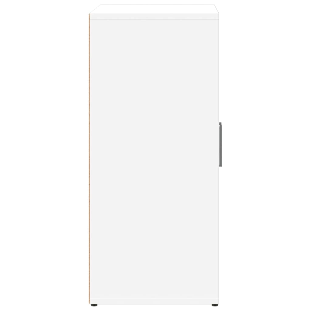 Dressoirs 2 st 60x31x70 cm bewerkt hout wit