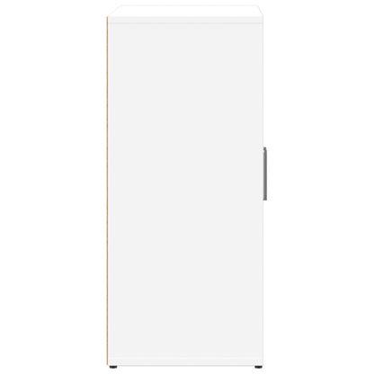 Dressoirs 2 st 60x31x70 cm bewerkt hout wit