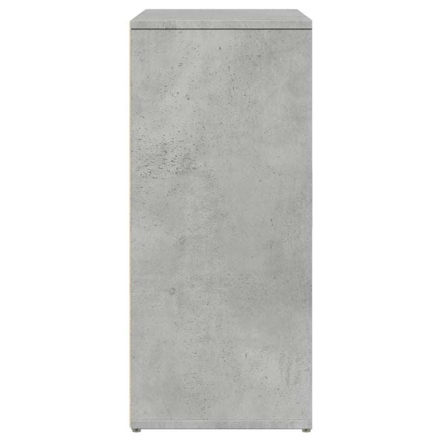 Dressoirs 2 St 60X31X70 Cm Bewerkt Hout Betongrijs
