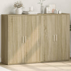 Sideboards 2 pcs 60x31x84 cm engineered wood sonoma oak colour