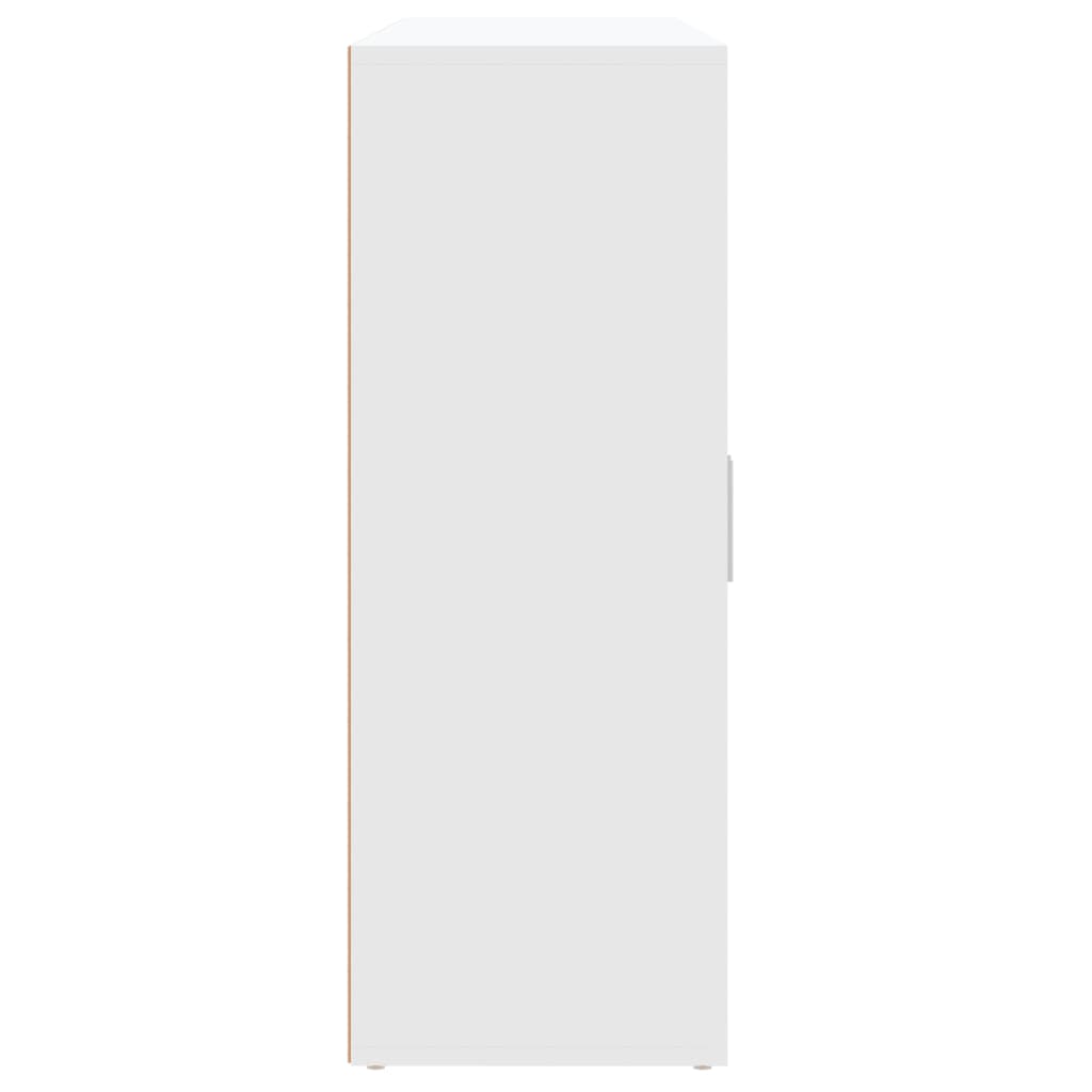 Dressoirs 3 st 60x31x84 cm bewerkt hout wit