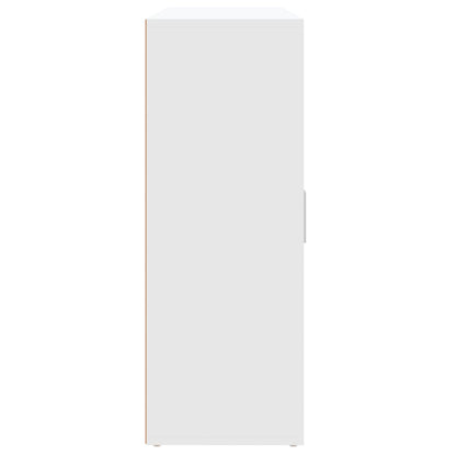 Dressoirs 3 st 60x31x84 cm bewerkt hout wit