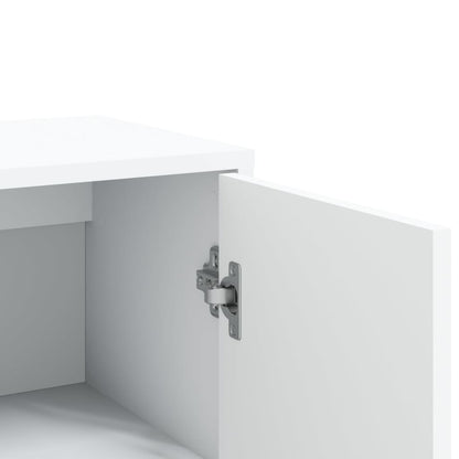 Dressoirs 3 st 60x31x84 cm bewerkt hout wit