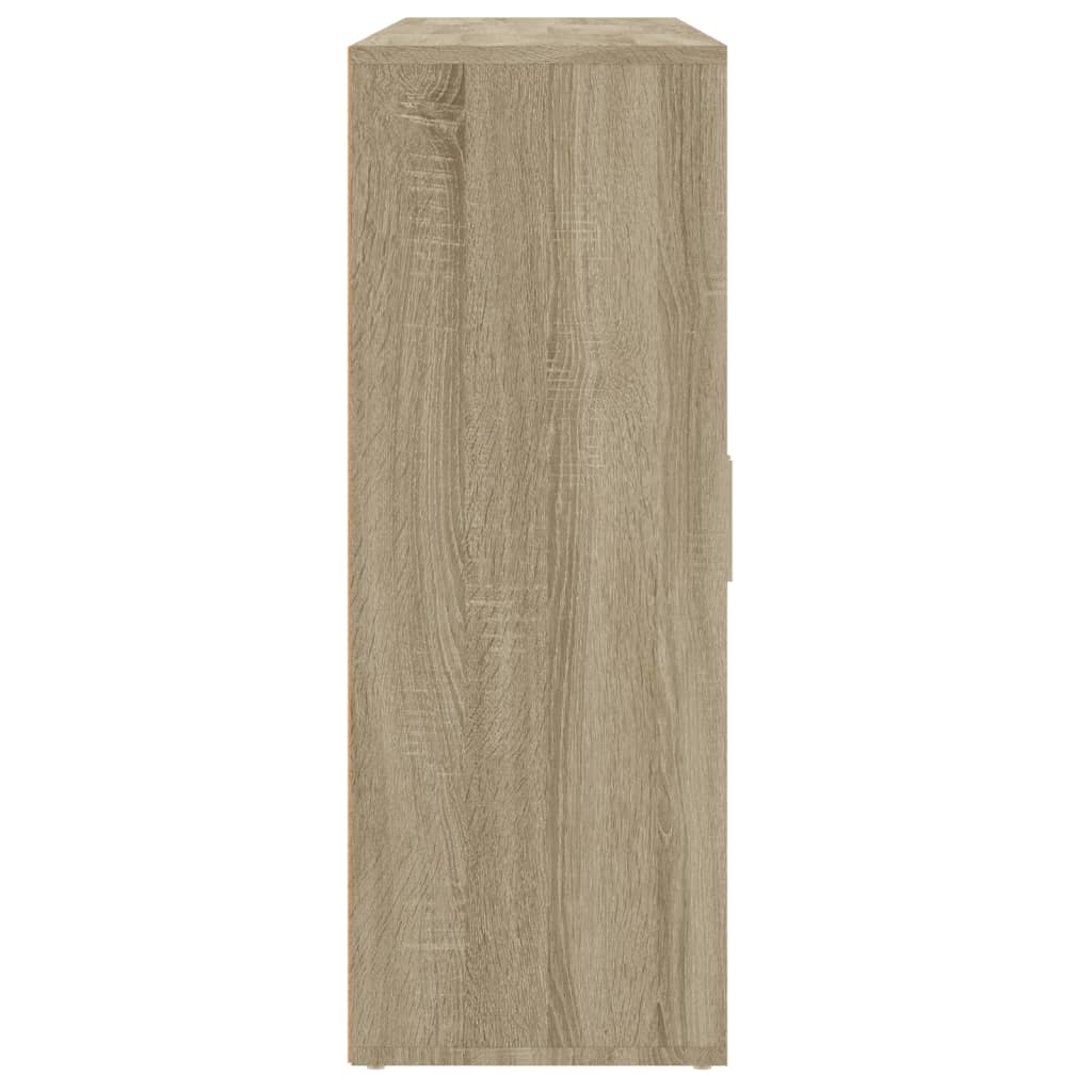 Dressoirs 3 St 60X31X84 Cm Bewerkt Hout Kleurig Sonoma eiken