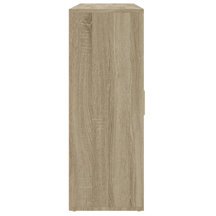 Dressoirs 3 St 60X31X84 Cm Bewerkt Hout Kleurig Sonoma eiken