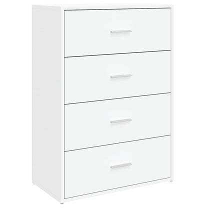 Dressoirs 2 St 60X31X84 Cm Bewerkt Hout Wit