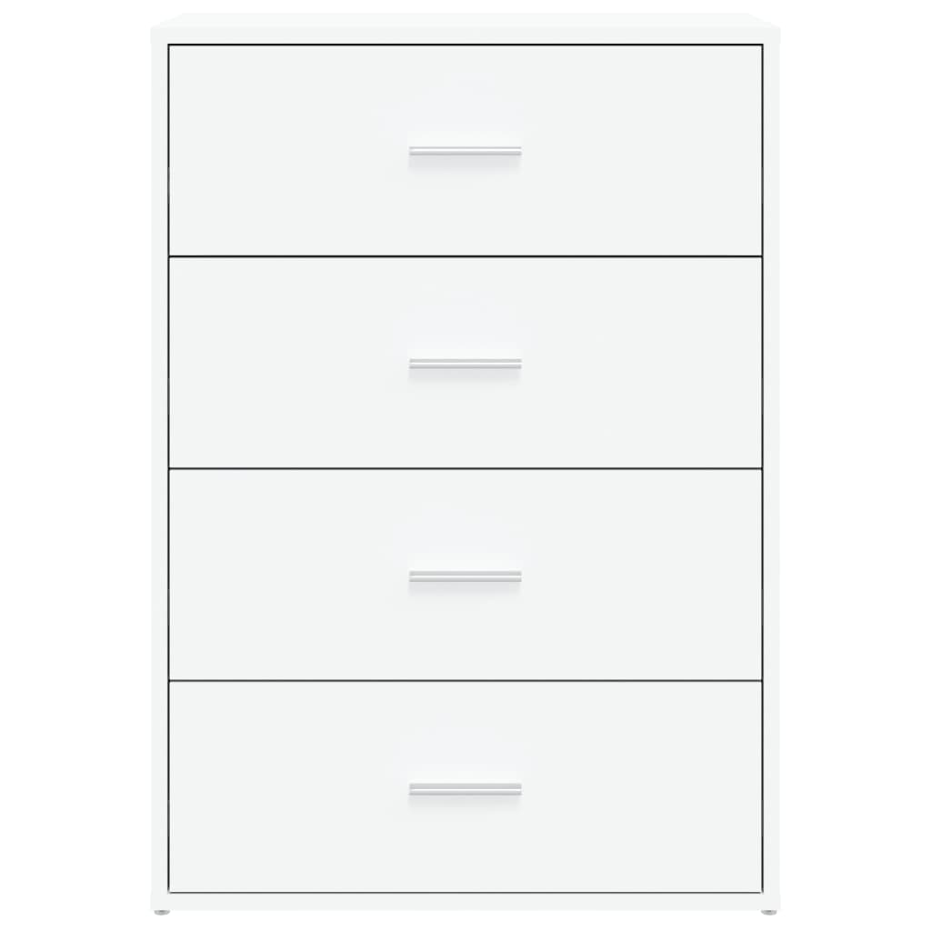 Dressoirs 2 St 60X31X84 Cm Bewerkt Hout Wit