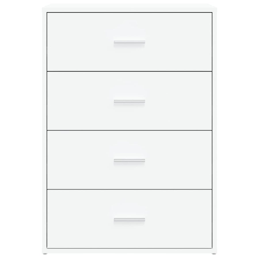 Dressoirs 2 St 60X31X84 Cm Bewerkt Hout Wit