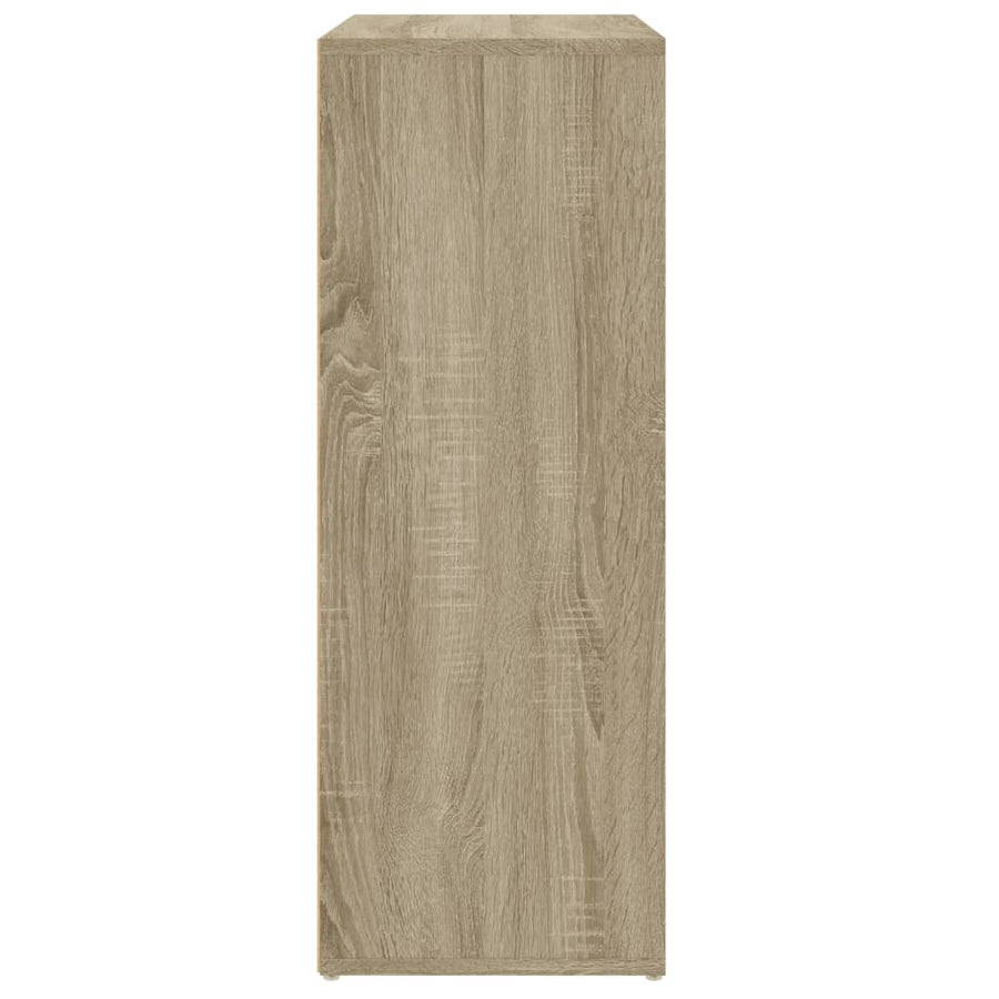 Dressoirs 2 St 60X31X84 Cm Bewerkt Hout Kleurig Sonoma eiken