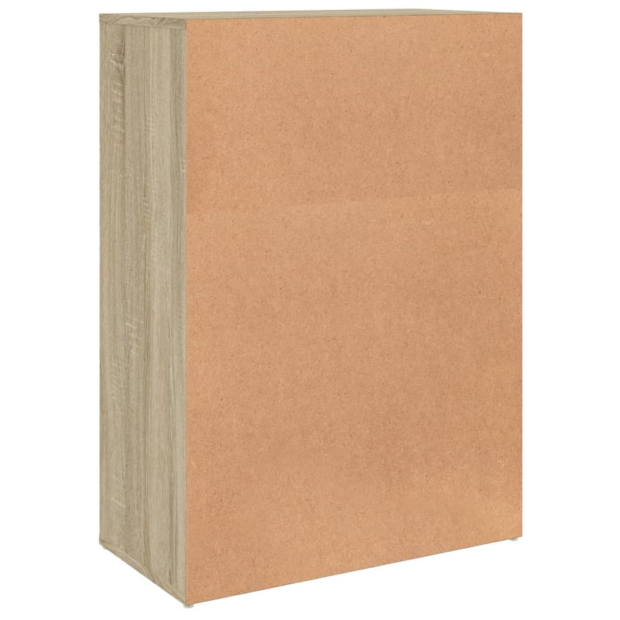 Dressoirs 2 St 60X31X84 Cm Bewerkt Hout Kleurig Sonoma eiken