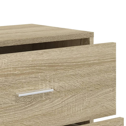 Dressoirs 2 St 60X31X84 Cm Bewerkt Hout Kleurig Sonoma eiken