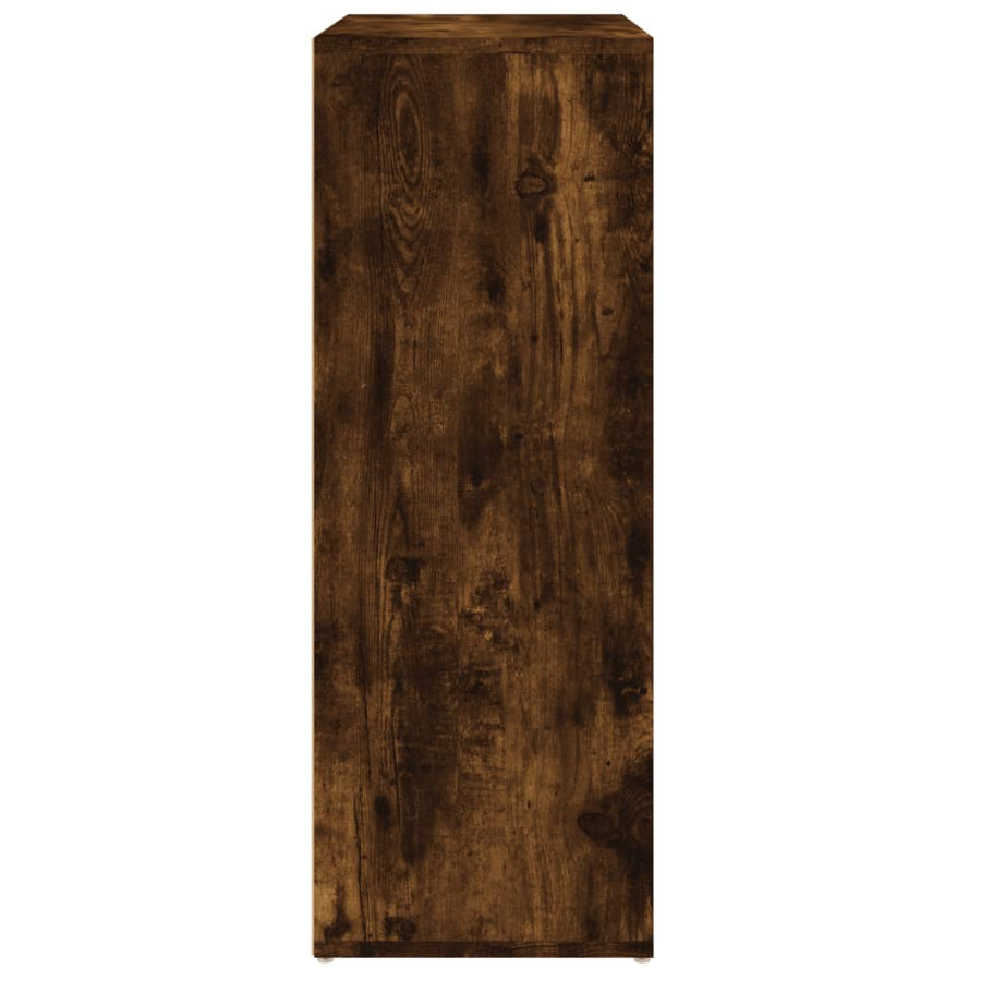 Dressoirs 2 St 60X31X84 Cm Bewerkt Hout Kleurig Gerookt eiken