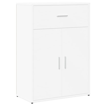 Dressoirs 2 St 60X30X84 Cm Bewerkt Hout Wit