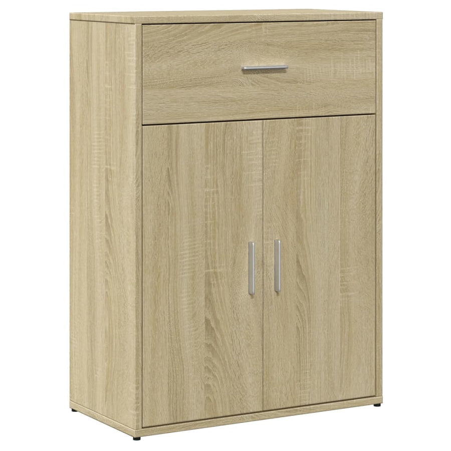 Dressoirs 2 St 60X30X84 Cm Bewerkt Hout Kleurig Sonoma eiken
