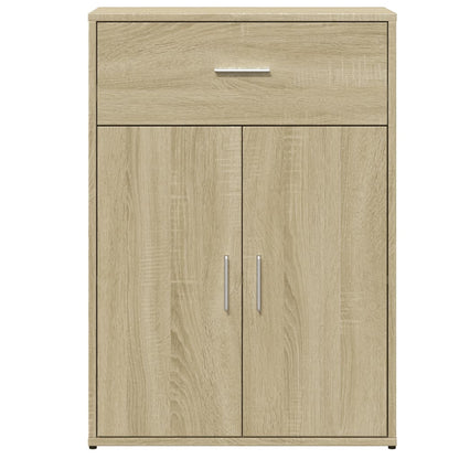 Dressoirs 2 St 60X30X84 Cm Bewerkt Hout Kleurig Sonoma eiken