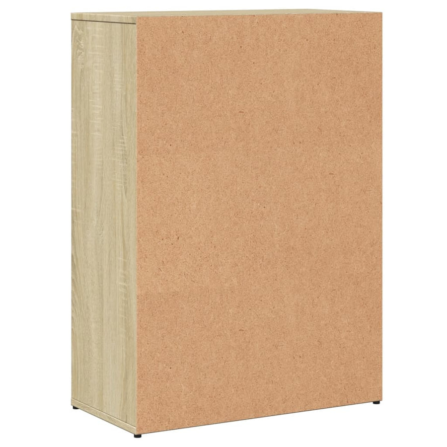 Dressoirs 2 St 60X30X84 Cm Bewerkt Hout Kleurig Sonoma eiken
