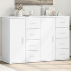 Dressoir 59x39x80 cm bewerkt hout wit