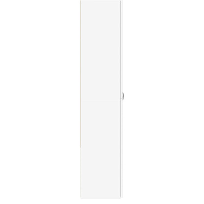 Archiefkast 60x32x153 cm bewerkt hout wit