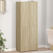 Archiefkast 60x32x153 cm bewerkt hout sonoma eiken