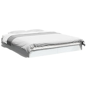 Bedframe 160x200 cm wit spaanplaat