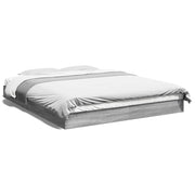 Bedframe 160x200 cm spaanplaat grijs