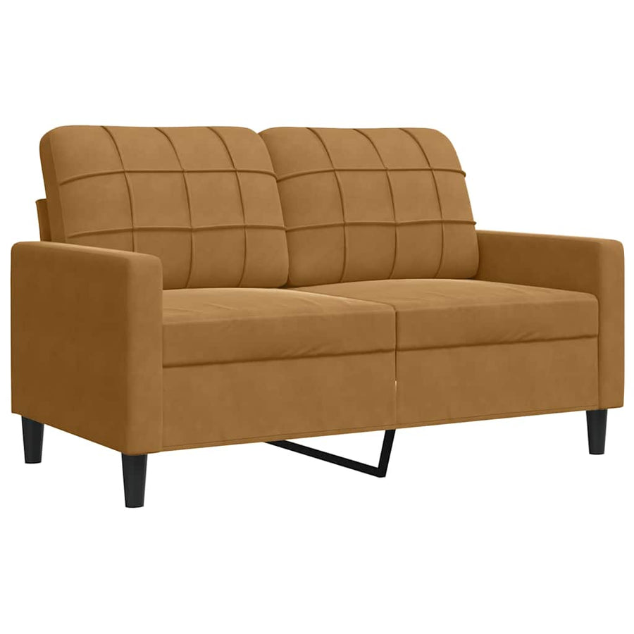 3-Delige Loungeset Met Kussens Fluweel 1