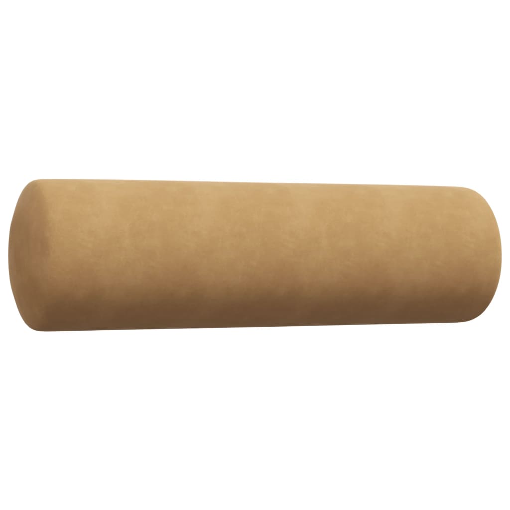 3-Delige Loungeset En Bolsters Fluweel 1