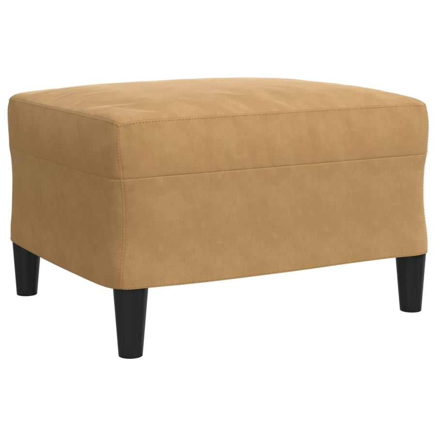 4-Delige Loungeset Met Kussens En Bolsters Fluweel 1