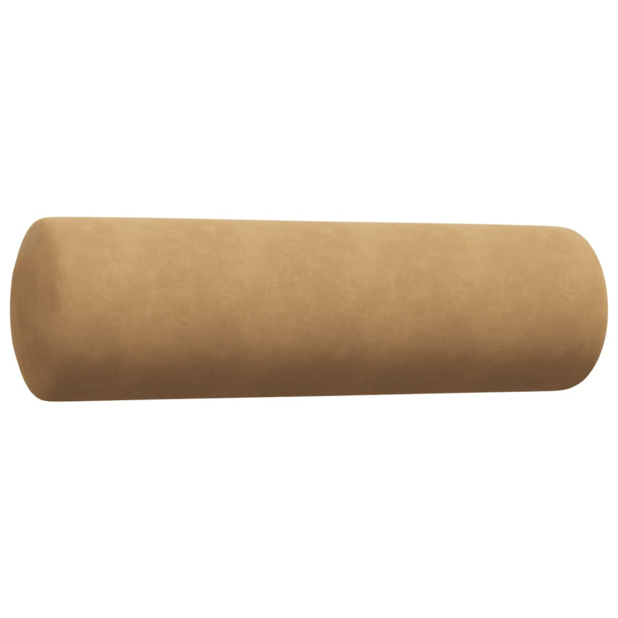 4-Delige Loungeset Met Kussens En Bolsters Fluweel 1