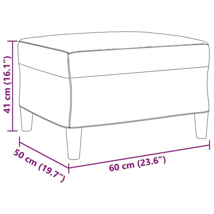 3-delige Loungeset met kussens en bolsters fluweel bruin