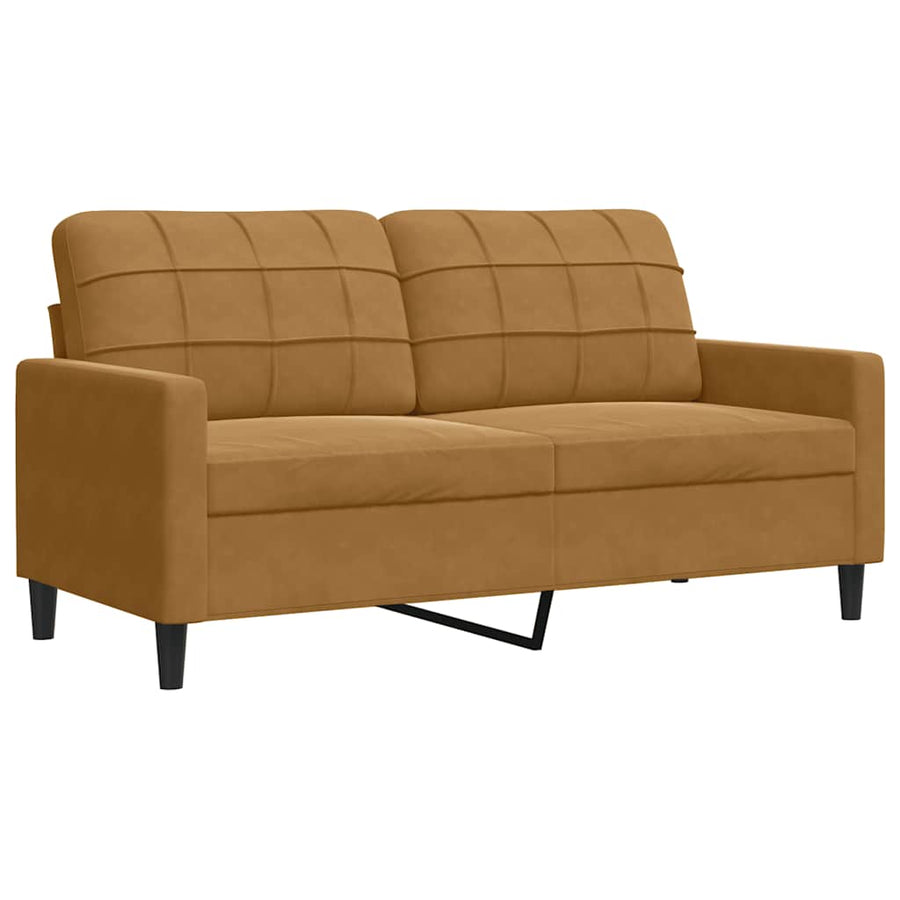 3-Delige Loungeset Met Kussens Fluweel 1