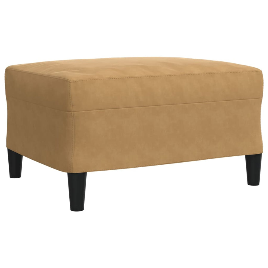 4-Delige Loungeset Met Kussens Fluweel 1