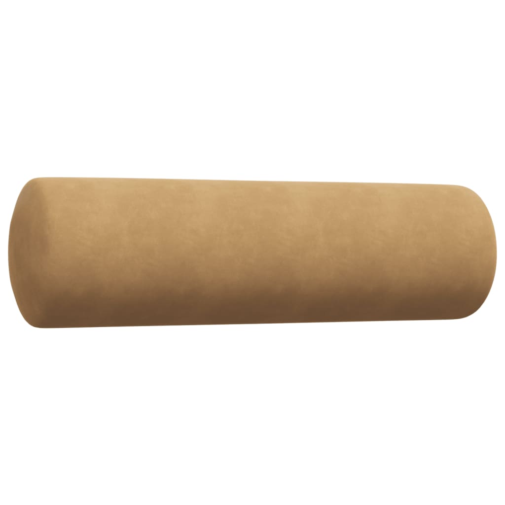 3-Delige Loungeset En Bolsters Fluweel 1