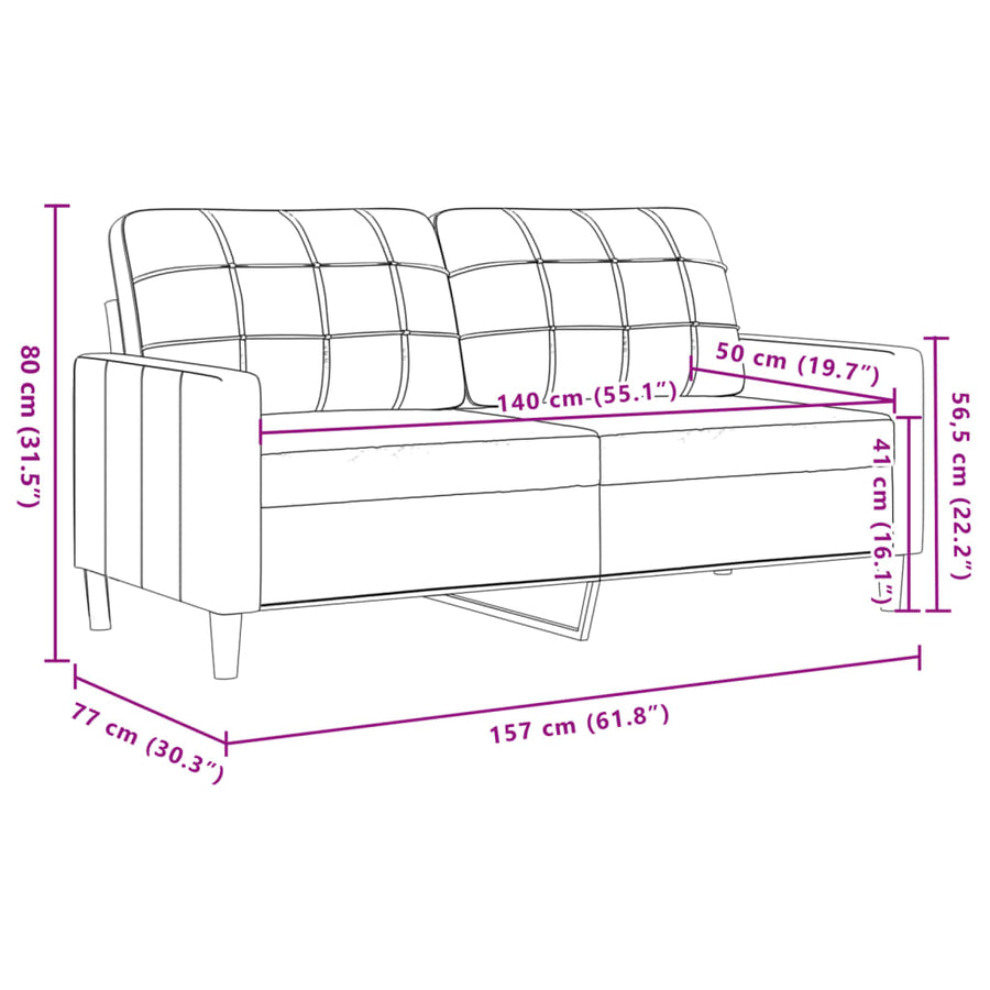 3-delige Loungeset met kussens en bolsters fluweel roze