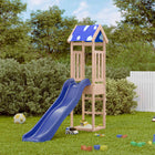 Speelhuis massief grenenhout 150x120x140 cm