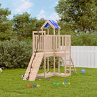 Speelhuis massief grenenhout 107x229x215 cm
