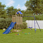 Speelhuis geïmpregneerd grenenhout 289x323x215 cm