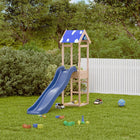Speelhuis massief grenenhout 64x194x195 cm